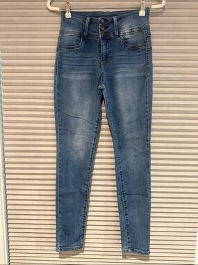 Wallflower High-Rise Blue Women’s Skinny Jeans